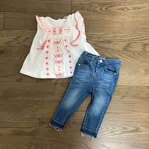 Jessica Simpson Baby Girl Outfit